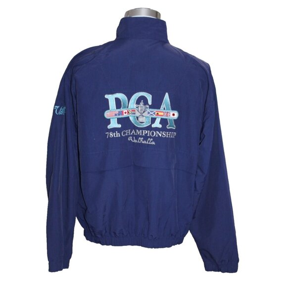 PGA Tour Other - PGA CHAMPIONSHIP-Golf Tournament VALHALLA 78th Blue Mens Large Windbreaker USA